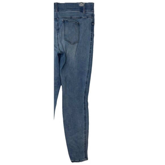 Spanx Skinny Jean-light Vintage Wash Sz 1X Tall - Picture 9 of 14
